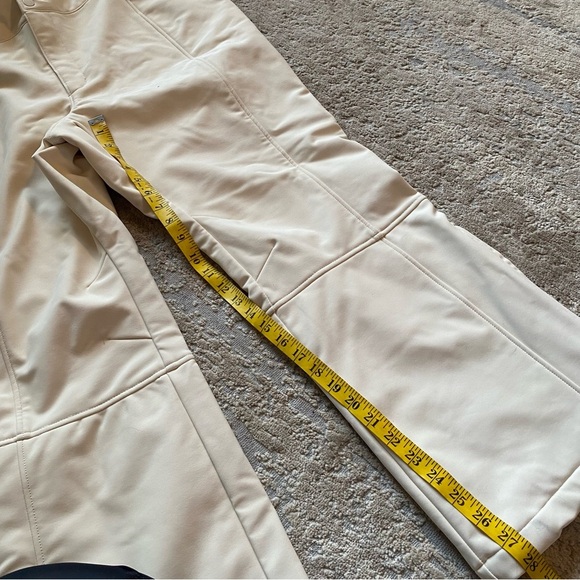 HALFDAYS Emma Soft Shell Ski Pants Snowboarding Waterproof Cream Insulated: 1X - Picture 6 of 11